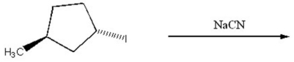 Provide the structure of the major organic product of the following reaction.