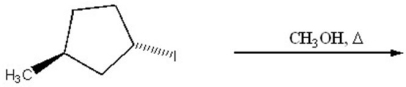 Provide the structure of the major organic product(s)of the following reaction.