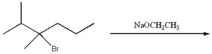 What is the major organic product of the following reaction?