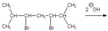 Give the major product for the following reaction.  