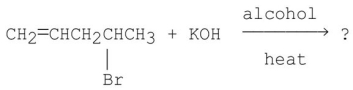 What is the major product of the following reaction?  