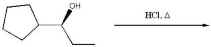 Provide the structure of the major organic product of the following reaction.
