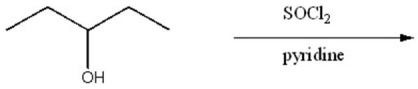 Provide the structure of the major organic product of the following reaction.
