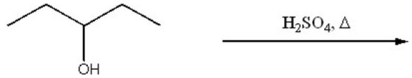 Provide the structure of the major organic product of the following reaction.