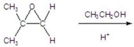 Give the product of the following reaction.  