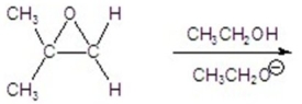 Give the product of the following reaction.  