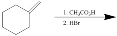 Provide the major organic product of the following reaction.  