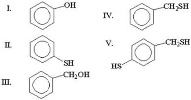 Which of the following is phenylthiol?  