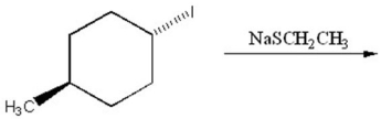 Provide the structure of the major organic product of the following reaction.