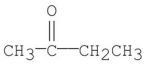 <strong>Which of the following m/z values is the molecular ion for 2-butanone? </strong> A)15 B)29 C)43 D)57 E)72