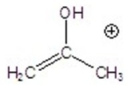 <strong>Give the ion that corresponds to a m/z ratio of 58 in a mass spectrum of 2-pentanone.</strong> A) B) C) D) E)