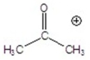 <strong>Give the ion that corresponds to a m/z ratio of 58 in a mass spectrum of 2-pentanone.</strong> A) B) C) D) E)