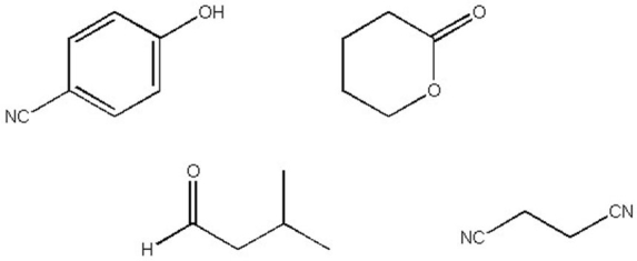 Which of the following compounds has a triplet at 9.8 in its <sup>1</sup>H NMR spectrum?