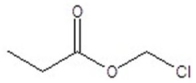 <strong>Give the structure of a compound that has a formula of C<sub>4</sub>H<sub>7</sub>ClO<sub>2</sub> and has a triplet (3H,1.1 ppm),quintet (2H,1.2 ppm),triplet (1H,4.4 ppm),and singlet (1H,11.6 ppm)in the <sup>1</sup>H NMR spectrum.</strong> A) B) C) D) E)