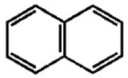How many signals will be observable in the DEPT <sup>13</sup>C NMR spectrum of naphthalene (shown below)?