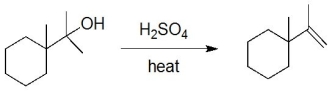 How can NMR spectroscopy be used to determine the formation of the product in the following reaction?
