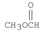 <strong>Which of the following compounds is methyl formate?</strong> A) B) C) D) E)