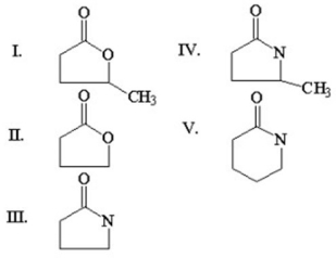 Which of the following compounds is D-valerolactam?  