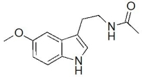 Structure of the nature's sleep inducing hormone,Melatonin is shown below.What carboxylic acid derivative/s is/are featured in this molecule?