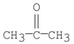<strong>Which of the following compounds is acetone?</strong> A) B) C) D) E)
