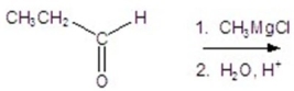 <strong>Identify the product for the reaction. </strong> A) B) C) D) E)CH<sub>3</sub>CH<sub>2</sub>CH<sub>2</sub>OH