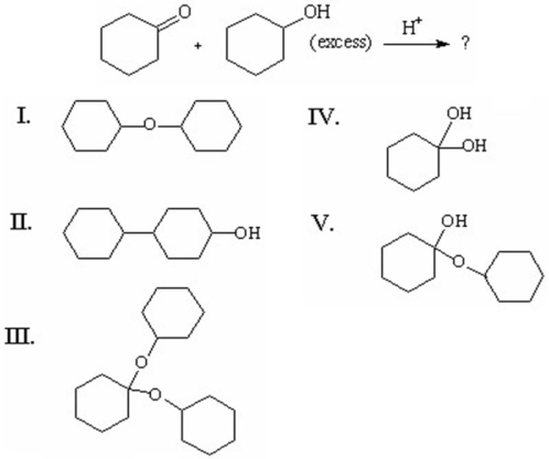 What is the major product of the following reaction?  