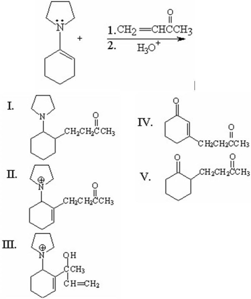 What is the major organic product from the following reaction?