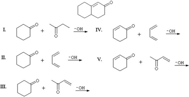 What materials would you use to prepare the following compound using a Robinson Annulation?