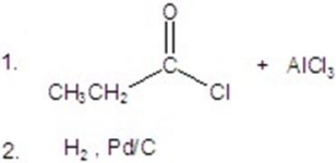 <strong>Identify the condition(s)that will not work for the following reaction.You may choose more than one answer. </strong> A) B) C) D)CH<sub>3</sub>CH<sub>2</sub>CH<sub>2</sub>Cl + AlCl<sub>3</sub> E)CH<sub>3</sub>CH<sub>2</sub>CH<sub>2</sub>OH,H<sub>2</sub>SO<sub>4</sub>