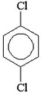 <strong>What is the name of the following compound? </strong> A)p-dichlorobenzene B)1,4-dichlorobenzene C)phenyldichloride D)A and B E)B and C