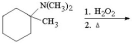 Provide the structure of the major organic product in the reaction below.
