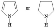 Circle the stronger base in the pair below,and briefly explain your choice.