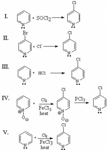 Which of the following is the best method for preparing the following compound?