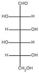 The open-chain form of D-idose is shown below.Draw the Haworth projection of a-D-idopyranose.