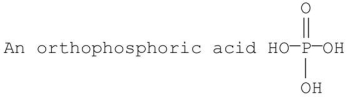 <strong>Which of the following phosphate groups is found in nucleic acids?</strong> A) B) C) D) E)