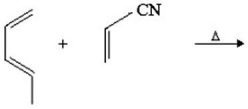 Provide the structure of the major organic product in the following reaction.