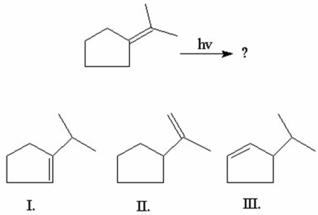 What is/are the product(s)of the following 1,3-hydrogen shift?
