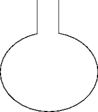 <strong>The statement that describes the alveolus shown in Figure 1-1 is which of the following? 1)Requires more time to fill than a normal alveolus 2)Fills more quickly than a normal alveolus 3)Requires more volume to fill than a normal alveolus 4)More pressure is needed to achieve a normal volume</strong> A) 1 and 3 only B) 2 and 4 only C) 2 and 3 only D) 1,3 and 4