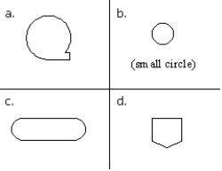 <strong>Which of the following systems flowcharting symbols descriptions is incorrect? </strong> A)tape B)on-page connector C)start/stop D)paper file
