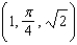 <strong>Convert from rectangular coordinates to cylindrical coordinates.</strong> A) e. b. f. c. g. d. h.