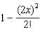 Which of the following is the degree 3 Taylor polynomial centered at for ? 1) 2) 3) a.None E)1, 2 B)1 F)1, 3 C)2 G)2, 3 D)3 H)1, 2, 3