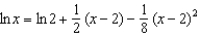 <strong>Estimate the range of values of x for which the approximation   is accurate to within 0.01.</strong> A)[1.08, 3.20] E)[0.45, 1.78] B)[1.80, 2.20] F)[0.71, 1.33] C)[0.89, 3.56] G)[1.90, 2.10] D)[1.43, 2.66] H)[1.99, 2.01] <div style=padding-top: 35px> 