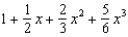 <strong>Find the terms in the Maclaurin series for the function , as far as the term in .</strong> A) e. b. f. c. g. d. h.