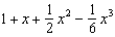 <strong>Find the terms in the Maclaurin series for the function , as far as the term in .</strong> A) e. b. f. c. g. d. h.