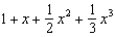 <strong>Find the terms in the Maclaurin series for the function , as far as the term in .</strong> A) e. b. f. c. g. d. h.