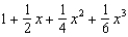 <strong>Find the terms of the Maclaurin series for , as far as the term in .</strong> A) e. b. f. c. g. d. h.
