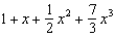 <strong>Find the terms of the Maclaurin series for , as far as the term in .</strong> A) e. b. f. c. g. d. h.