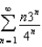 Find the sum of the series .