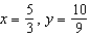 <strong>Suppose that we model populations of predators and preys (in millions) with the system of differential equations: Find the equilibrium solution.</strong> A) e. b. f. c. g. d. h.