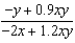 <strong>Suppose that we model populations (in millions) of predators and preys with the system of differential equations: Find the expression for .</strong> A) e. b. f. c. g. d. h.